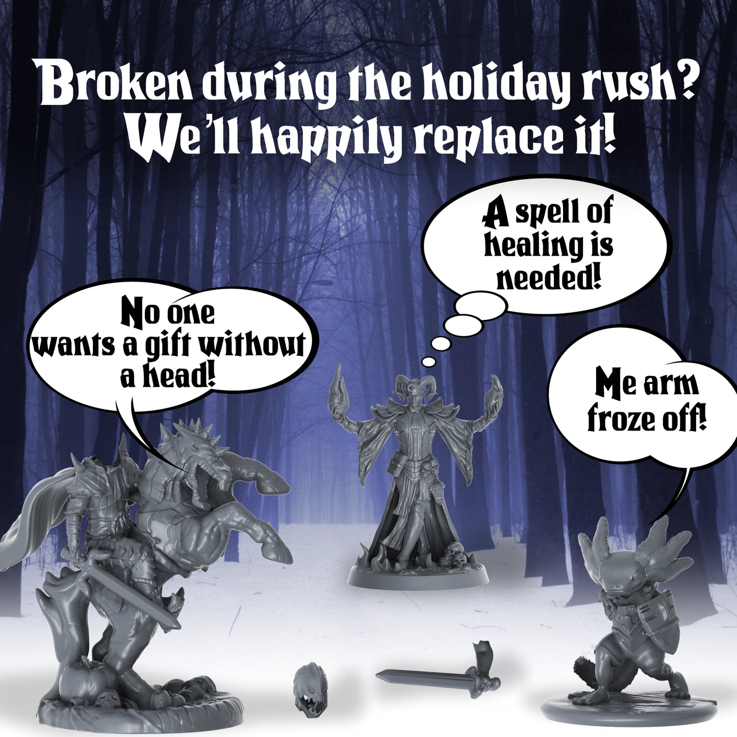 Monsters, Mimics & Mysteries Advent Calendar